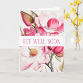 "SCHNELL SCHNELL DIE GREETING CARD BEKOMMEN KARTE (Gelbe Blume)