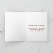 SCHNELL SCHNELLER SPASS FÜR EINE GUTE Karte (Innenseite)