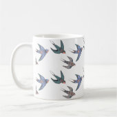Schnell Swooping Schwalben-Tasse Kaffeetasse (Links)