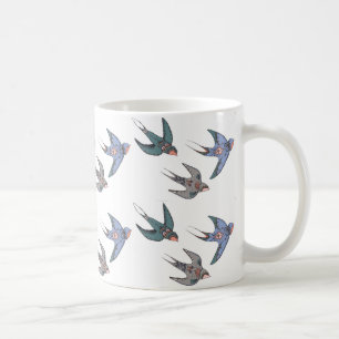 Schnell Swooping Schwalben-Tasse Kaffeetasse