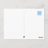 Schnell und benutzerdefiniert für Cat Mouse Postkarte (Rückseite)