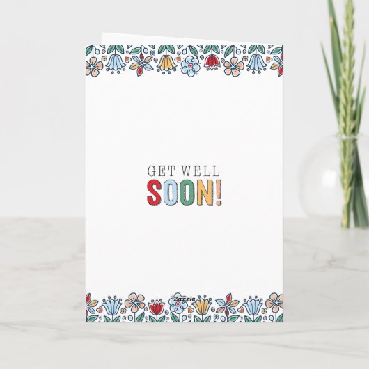 Schnell und gut druckbare Karte | Hübsch (Rückseite)