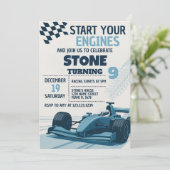 Schnell und schnell bearbeitbare Party-Karte Einladung (Stehend Vorderseite)