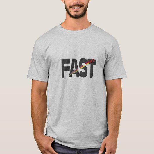 Schnell und wütend T-Shirt (Vorderseite)