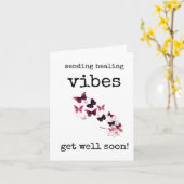 Schnell wieder gesund werden, heilende Flecken, Sc Karte (Gelbe Blume)