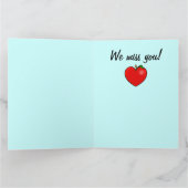 Schnell zum Lehrer Big Card Karte (Innenseite)