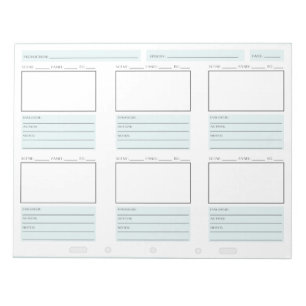 Schnellabtastung im Notepad Notizblock