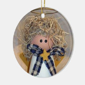 SCHNELLBABY ANGEL CHRISTMAS ORNANATION KERAMIKORNAMENT (Links)
