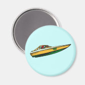 Schnellboot Magnet (Vorderseite/Rückseite)