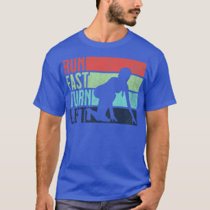 Schnelldreher Verlassen Sprint-Entflechtungsläufer T-Shirt
