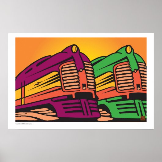 Schnelldrucke Poster (Vorne)