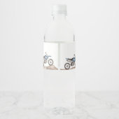 Schnelle, 1-stündige Bike Wasserflaschen Labels Wasserflaschenetikett (Rückseite)