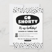 Schnelle 90er Hip Hop Rap Geburtstag Einladung (Vorderseite)