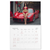 Schnelle Autos, weniger Kleidung - Sexy Bikini Car Kalender (Feb 2027)