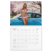 Schnelle Autos, weniger Kleidung - Sexy Bikini Car Kalender (Mär 2027)