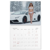 Schnelle Autos, weniger Kleidung - Sexy Bikini Car Kalender (Jan 2026)