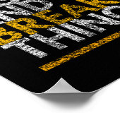 Schnelle Bewegung und Break Dings | MOTIVIEREND Poster (Ecke)