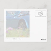 Schnelle Blume Postkarte (Rückseite)