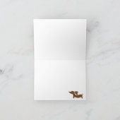 Schnelle Dackel Karte (Innenseite)