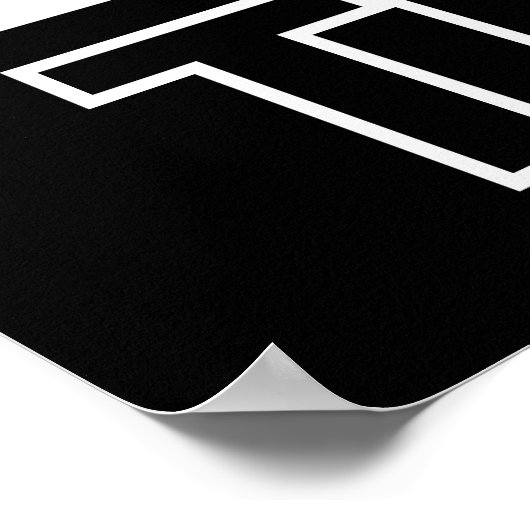 Schnelle Dinge verschieben Poster (Ecke)