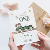 Schnelle Einladung eines Rennwagens zum Geburtstag