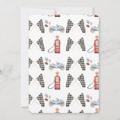 Schnelle Einladung zum ersten Geburtstag (Rückseite)