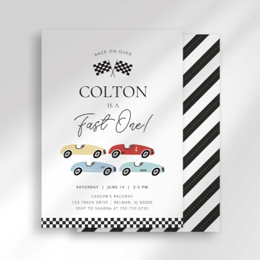 Schnelle Einladung zum ersten Geburtstag