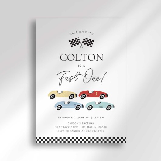 Schnelle Einladung zum ersten Geburtstag