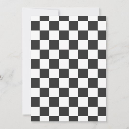 Schnelle Einladung zum ersten Geburtstag - Mädchen (Rückseite)