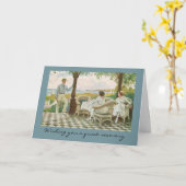 Schnelle Erholung für Tennisliebhaber Karte (Gelbe Blume)