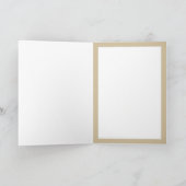 Schnelle Erholung Grußkarte Karte (Innenseite)