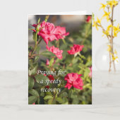 Schnelle Erholung Karte (Gelbe Blume)