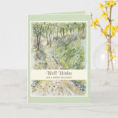 Schnelle Erholung Karte (Gelbe Blume)