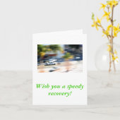 schnelle Erholung Karte (Gelbe Blume)