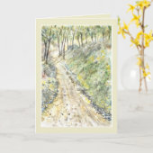 Schnelle Erholung Karte (Gelbe Blume)