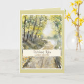 Schnelle Erholung Karte (Gelbe Blume)