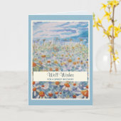 Schnelle Erholung Karte (Gelbe Blume)