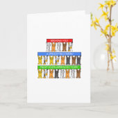 Schnelle Erholung von Appendectomie, Niedliche Kat Karte (Gelbe Blume)