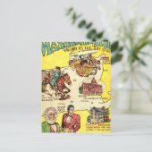 Schnelle Fakten über Massachusetts Postkarte (Stehend Vorderseite)