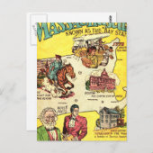 Schnelle Fakten über Massachusetts Postkarte (Vorne/Hinten)