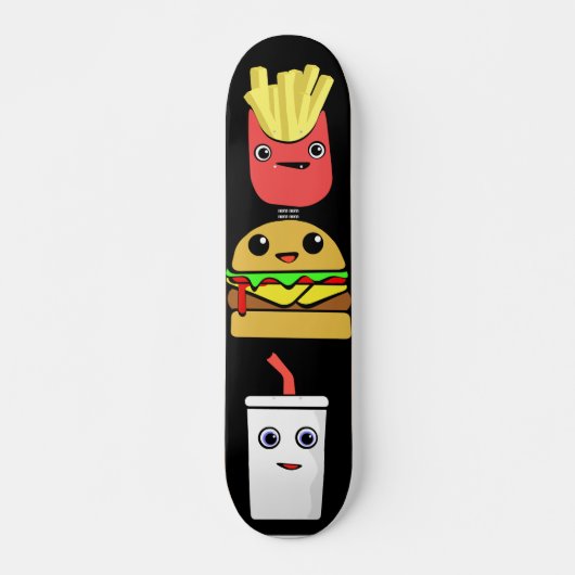 Schnelle Feinschmecker Skateboard (Vorne)
