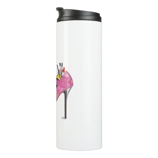 Schnelle Fersenstille Thermosbecher (Nach rechts gedreht)