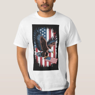 Schnelle Freiheit - kühne Patriotische Adler Ameri T-Shirt