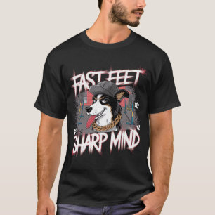 Schnelle Füße, scharfe Gedanken T-Shirt