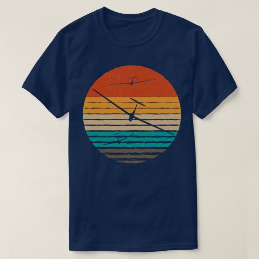 Schnelle Glider-Pilot - Geschenkidee  T-Shirt (Design vorne)