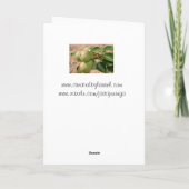 Schnelle Grußkarte mit Peeldesign Karte (Rückseite)