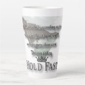 SCHNELLE HALTUNG MILCHTASSE (Vorderseite)