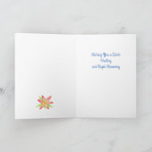 Schnelle Heilung, schnelle Erholung, gut werden Karte (Innenseite)