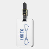 Schnelle Indexkletterung Gepäckanhänger (Vorderseite vertikal)
