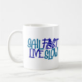 Schnelle Kaffee-Tasse des Segels für den Seemann Kaffeetasse (Links)